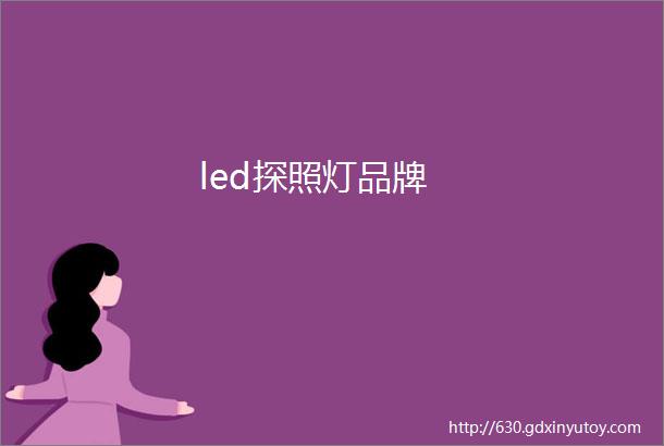 led探照灯品牌