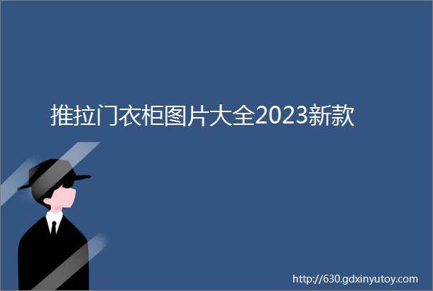 推拉门衣柜图片大全2023新款